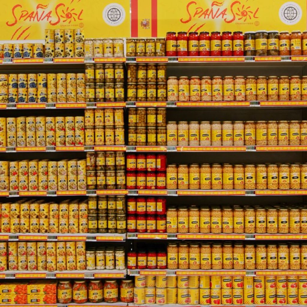 produits alimentaires espagnols gms